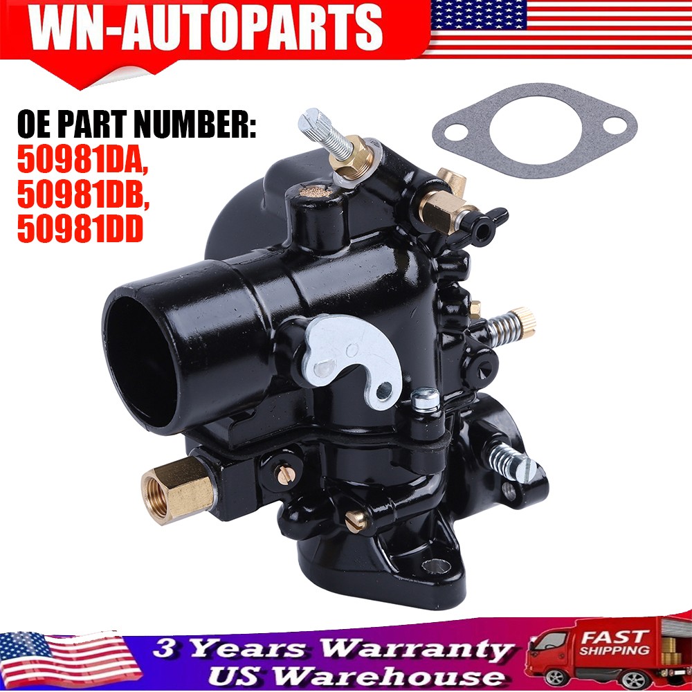 Black Metal Carburetor For Harvester Farmall H HV I4 O4 OS4 U4 W4 50981DA DB DD Black Metal Carburetor For Harvester Farmall H HV I4 O4 OS4 U4 W4 50981DA DB DD
