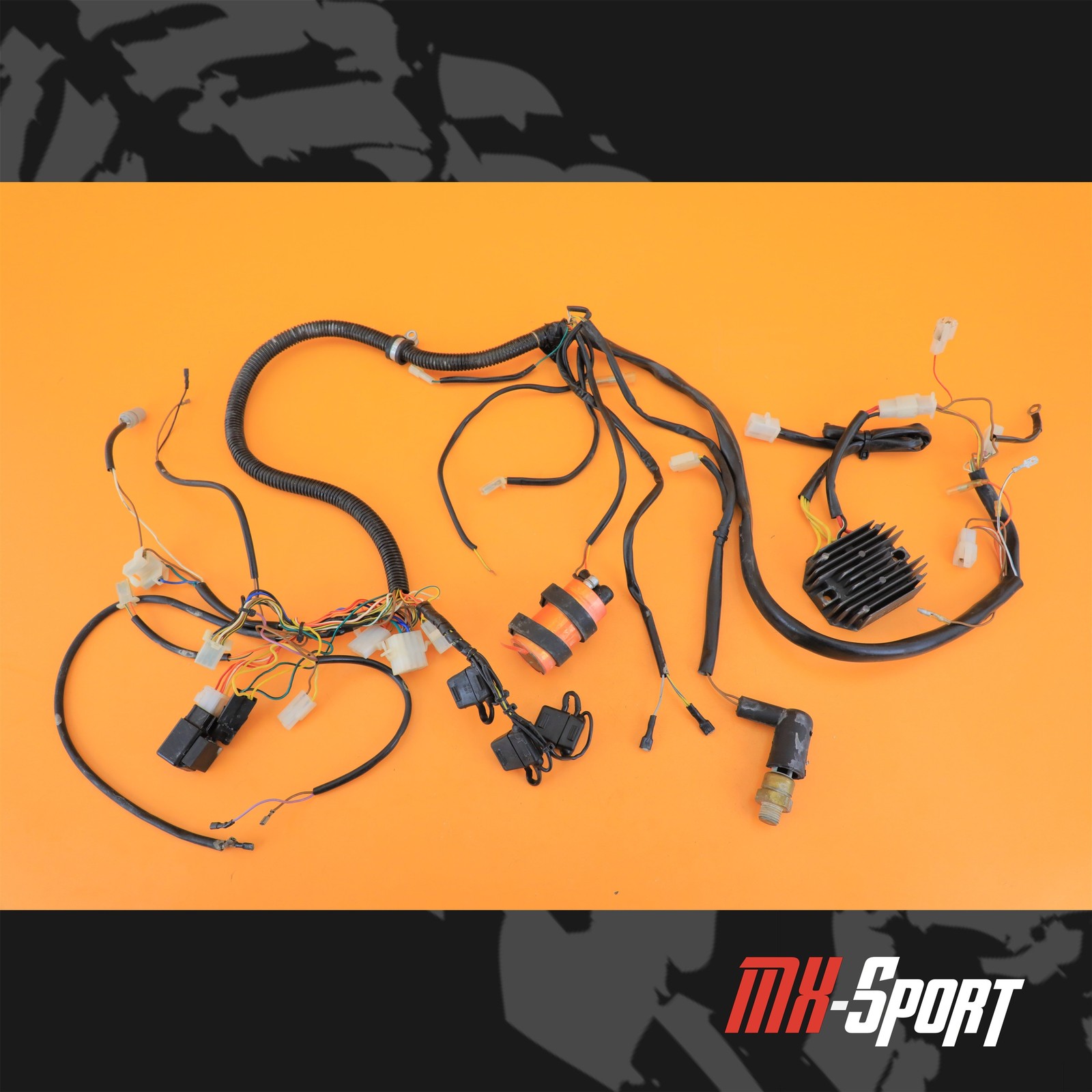 00-01 2001 KTM LC4 640 Dual OEM Wire Harness Main Chassis Wiring Loom Electrical