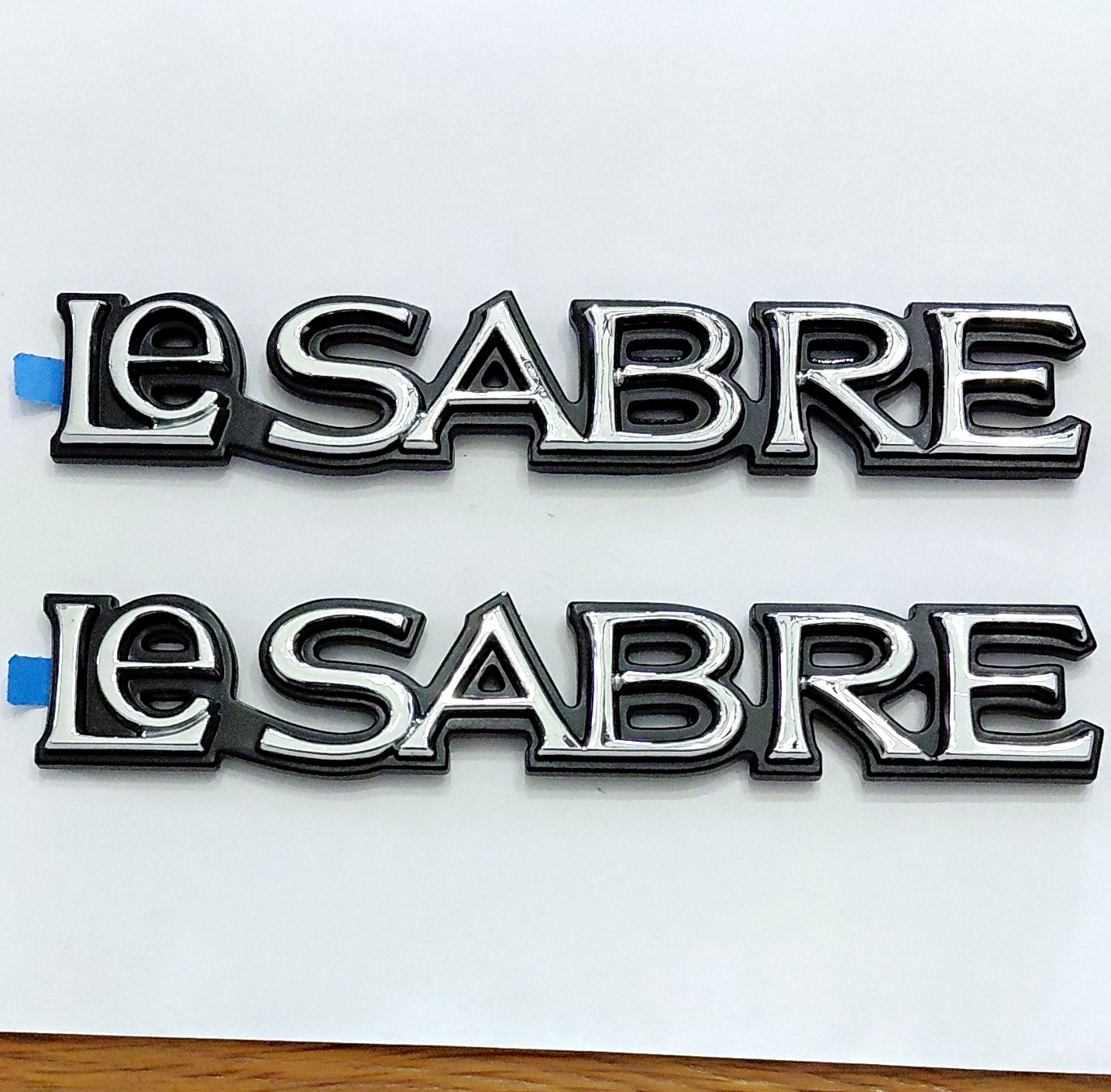 1977 to 1990 Buick LeSabre Emblems NOS OEM #20001524 Set of 2 NEW GM PIECES 1977 to 1990 Buick LeSabre Emblems NOS OEM #20001524 Set of 2 NEW GM PIECES