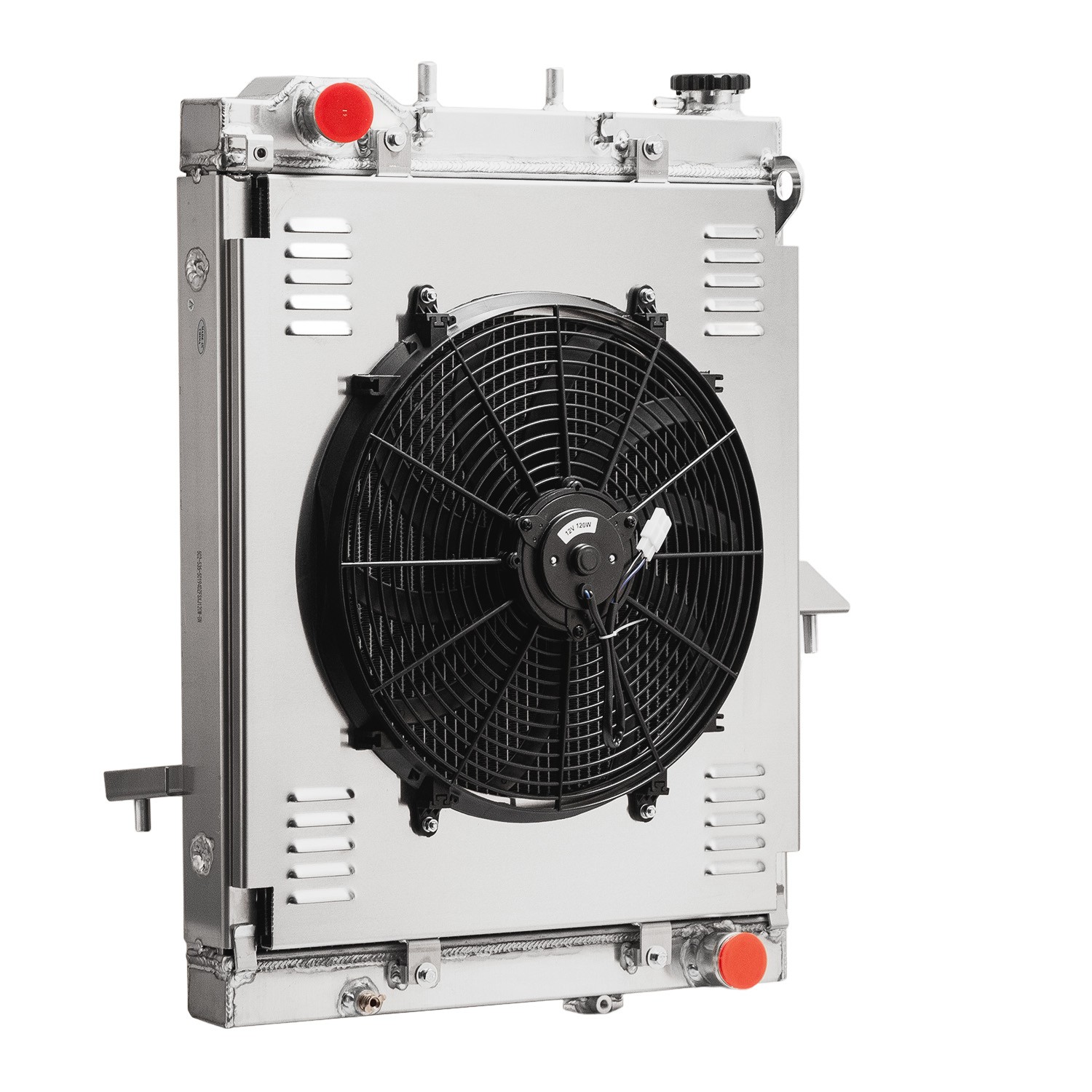 3 Row Radiator+Shroud Fan Relay fit 2004~09 Dodge Durango 2007-09 Chrysler Aspen