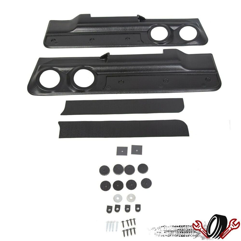Set 2-Speaker Door Panel For 1978-88 Monte Carlo Malibu El Camino Cutlass Regal