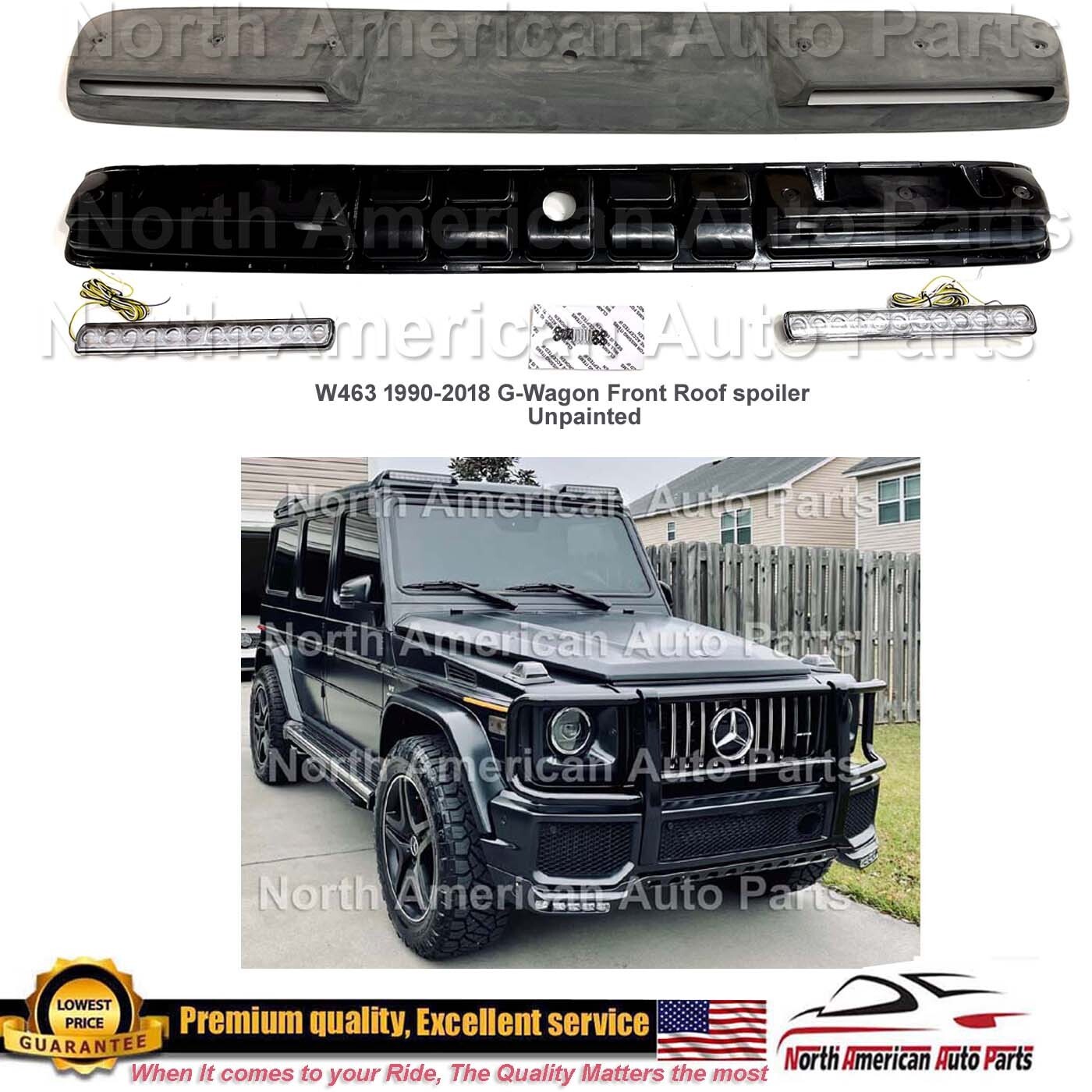 G63 Front Roof Spoiler Led W463 1990-2018 G500 G550 Brabus New Parts G63 Front Roof Spoiler Led W463 1990-2018 G500 G550 Brabus New Parts