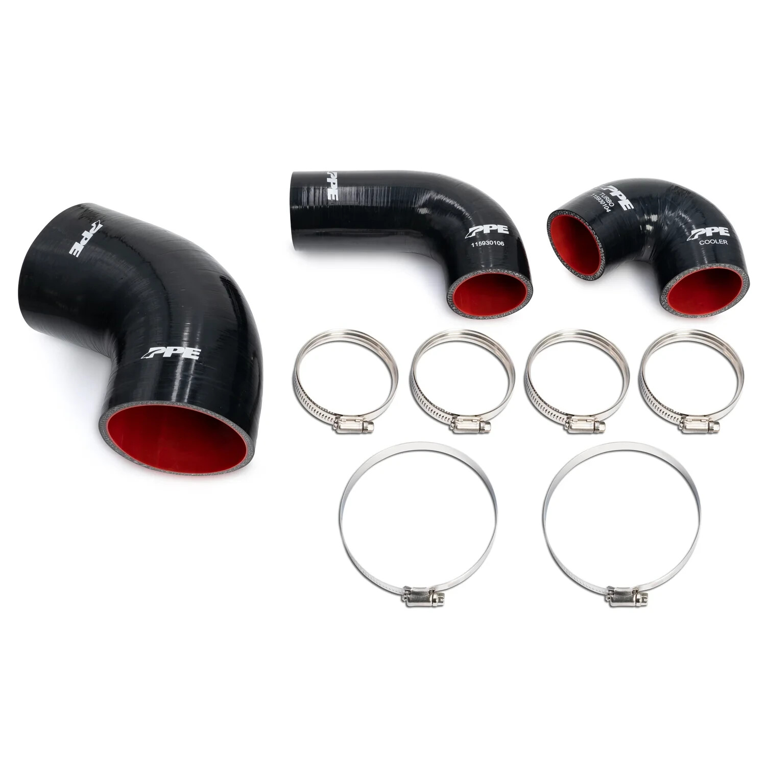 PPE Performance Silicone Intake and Intercooler Kit For 20-26 GM 3.0L Duramax