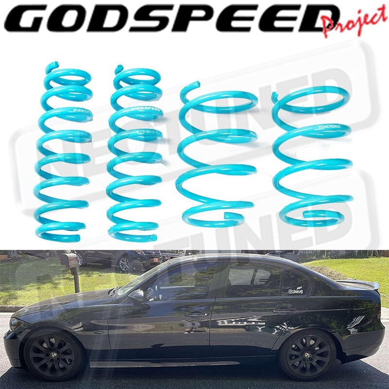 GODSPEED TRACTION-S LOWERING SPRINGS KIT FOR BMW 3-SERIES XDRIVE E90/E91/E92/E93