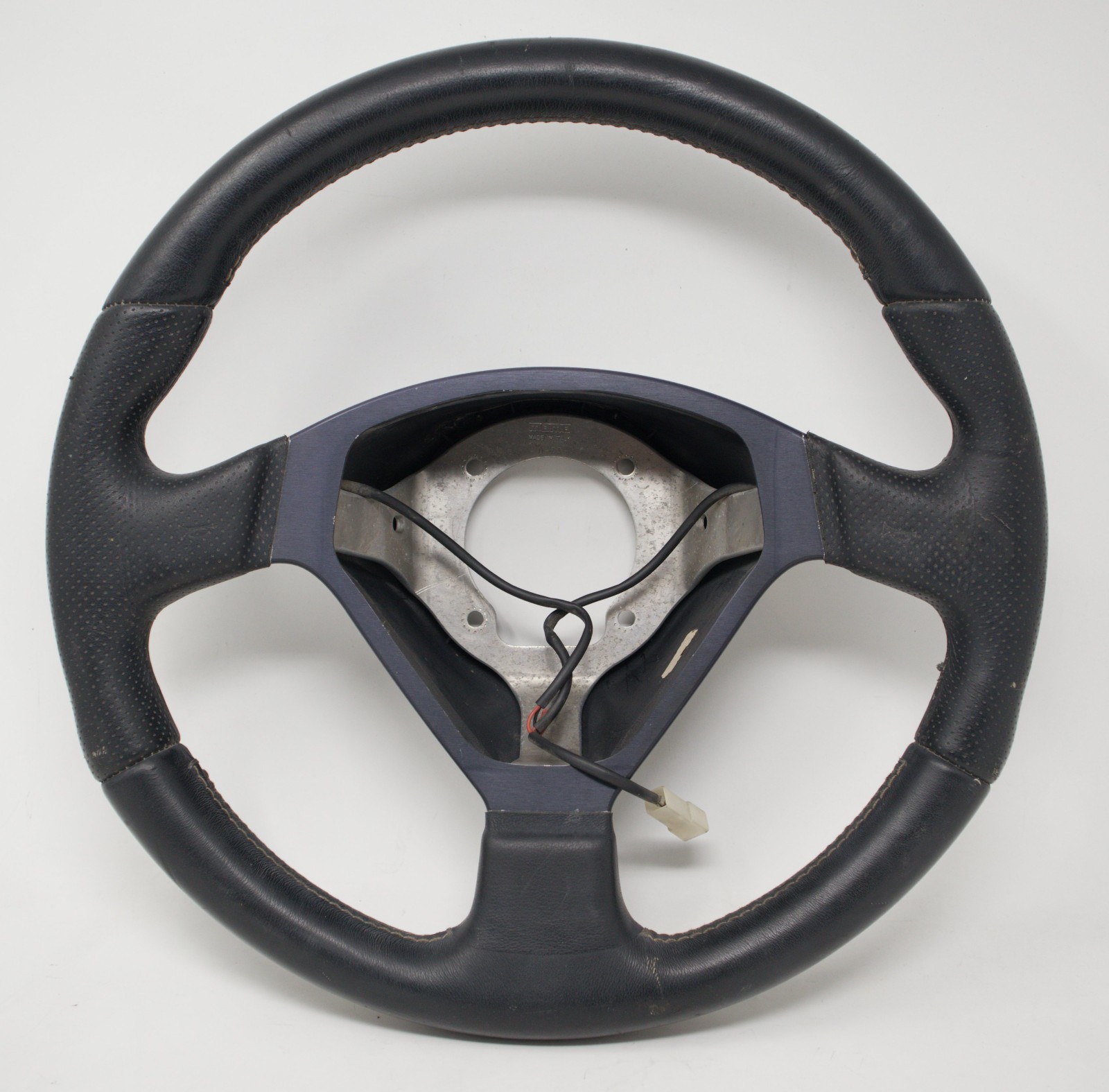 Used OEM steering wheel for Ferrari 360 Modena Spider black leather 66203900