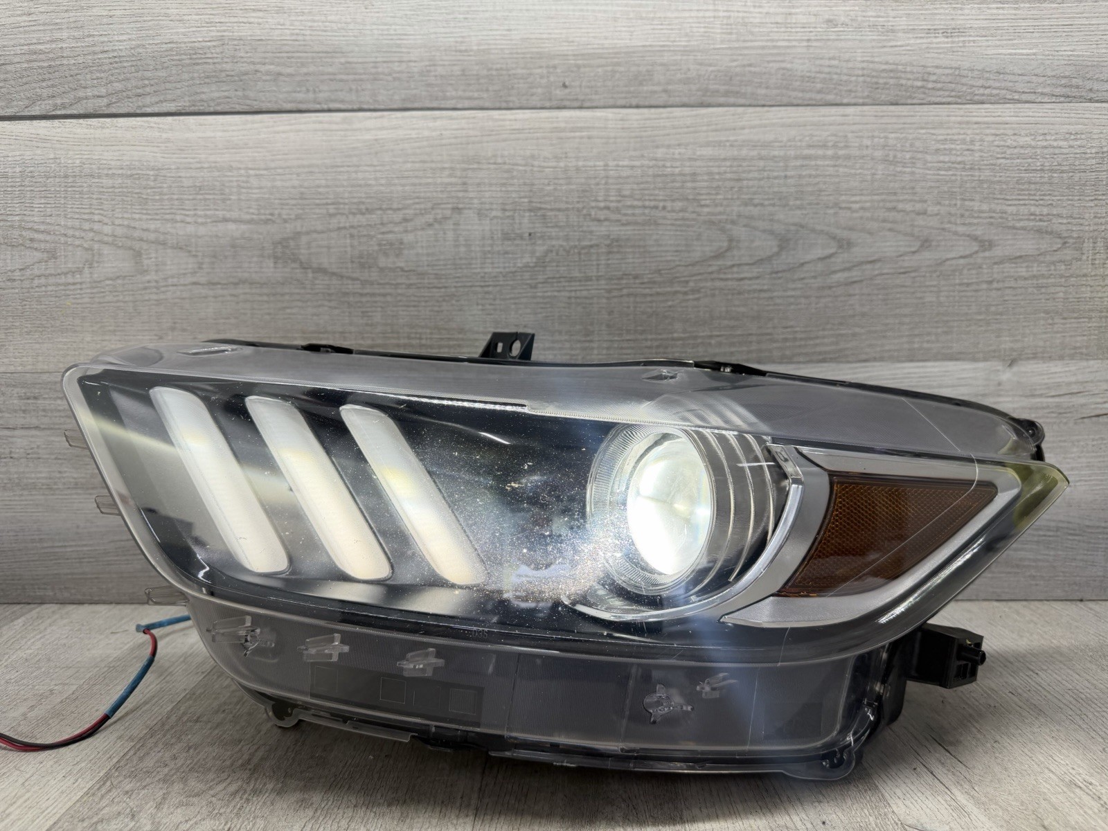 2015 - 2017 Ford Mustang Left/Driver Side Xenon Headlight OEM FR3Z-13008-K ((5))