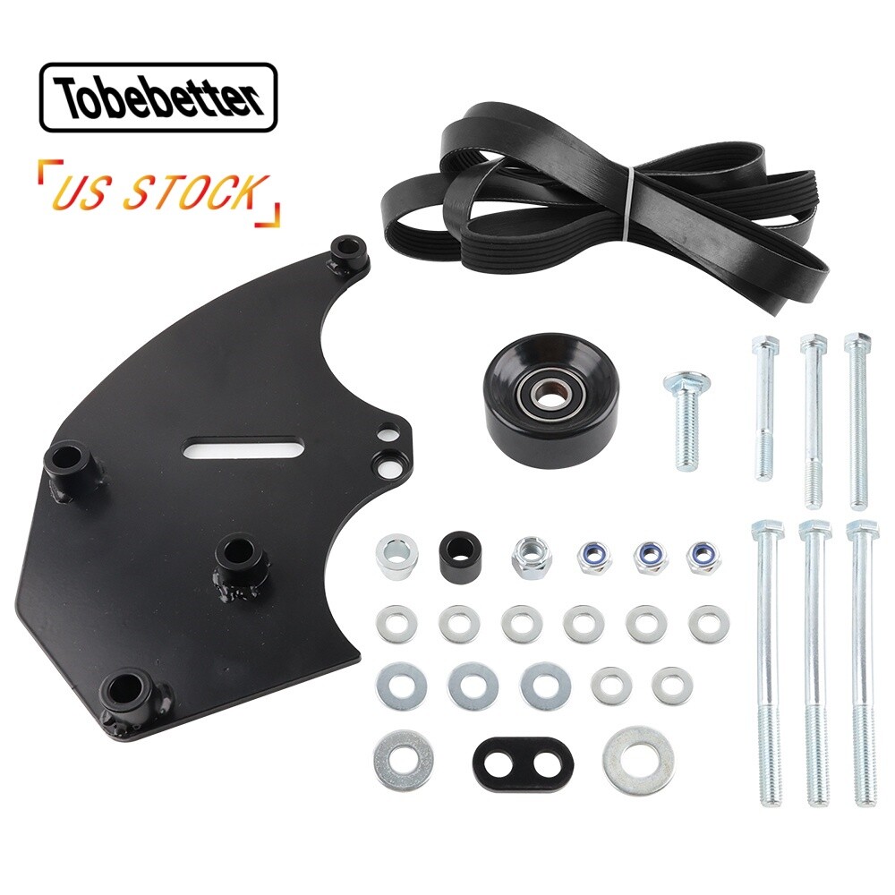 For 2000-2013 GM Chevy 4.8L 5.3L 6.0L 6.2L Truck Dual Alternator Bracket Kit US