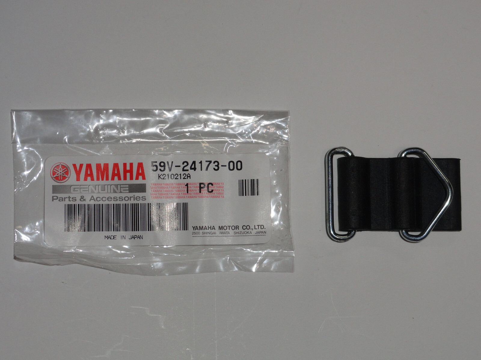 Yamaha Fuel Tank Rubber Strap YZ60 YZ80 YZ100 YZ125 YZ250 OEM 59V-24173-00-00