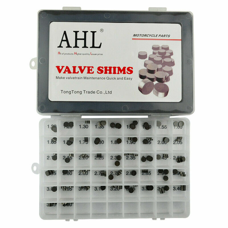 7.48mm Valve Shims 141Pcs Kit for Yamaha YZ250F WR250F YZF-R1 R6 YZF600R FZR1000
