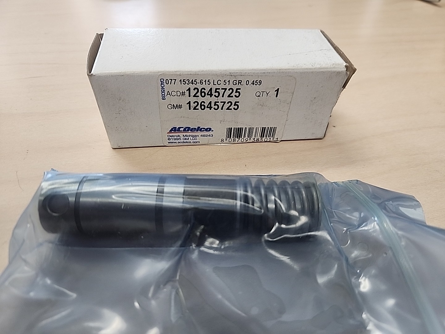 ACDelco GM#12645725 Lifter Assembly, Valve ACDelco GM#12645725 Lifter Assembly, Valve