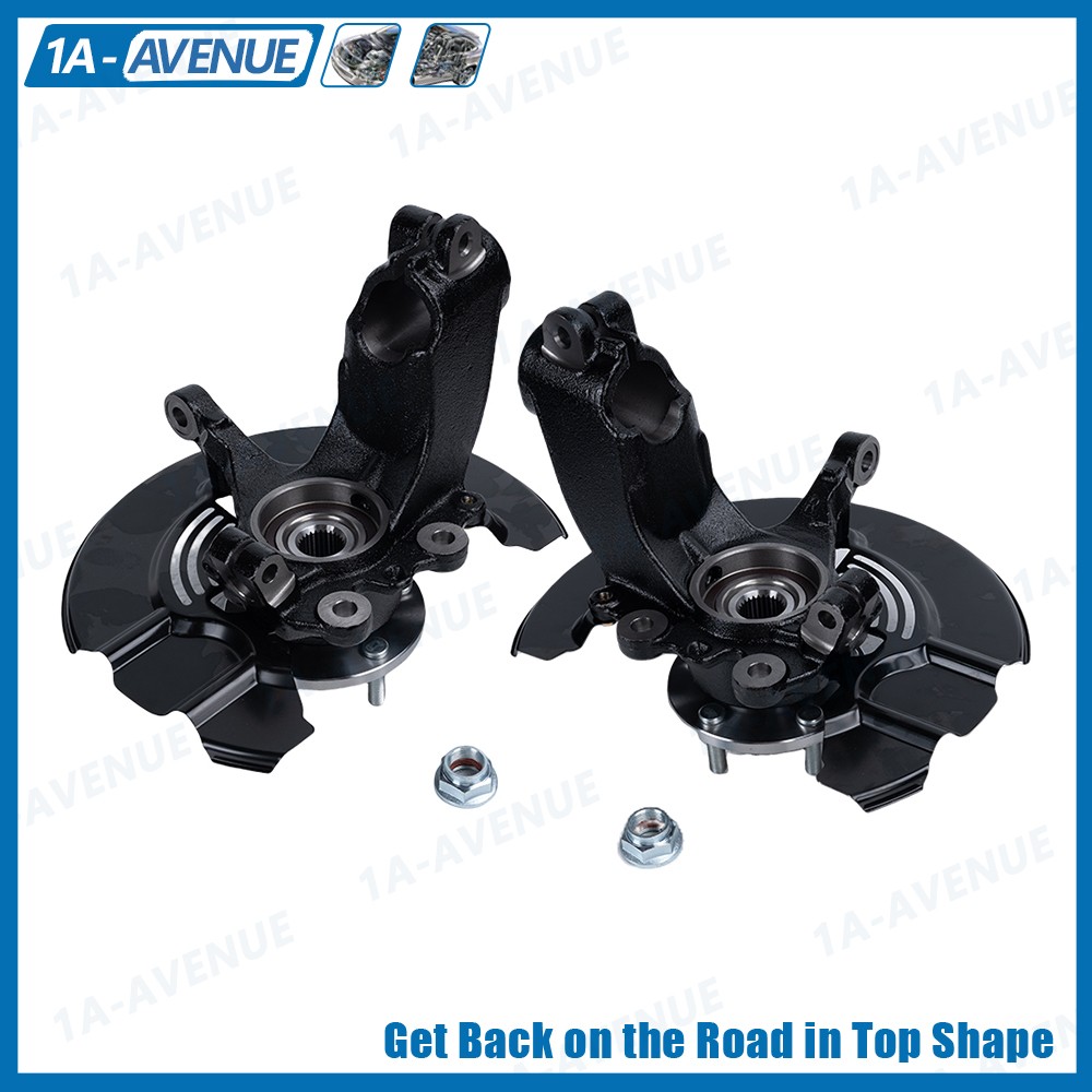 For 2014-2018 Ford Transit Connect 2x Front RH&LH Steering Knuckle & Hub Bearing