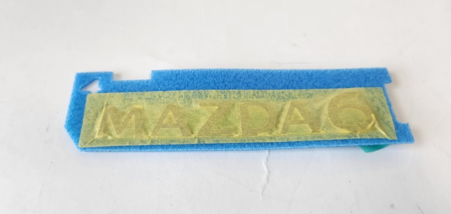 Genuine Mazda Nameplate GDDC-51-721A