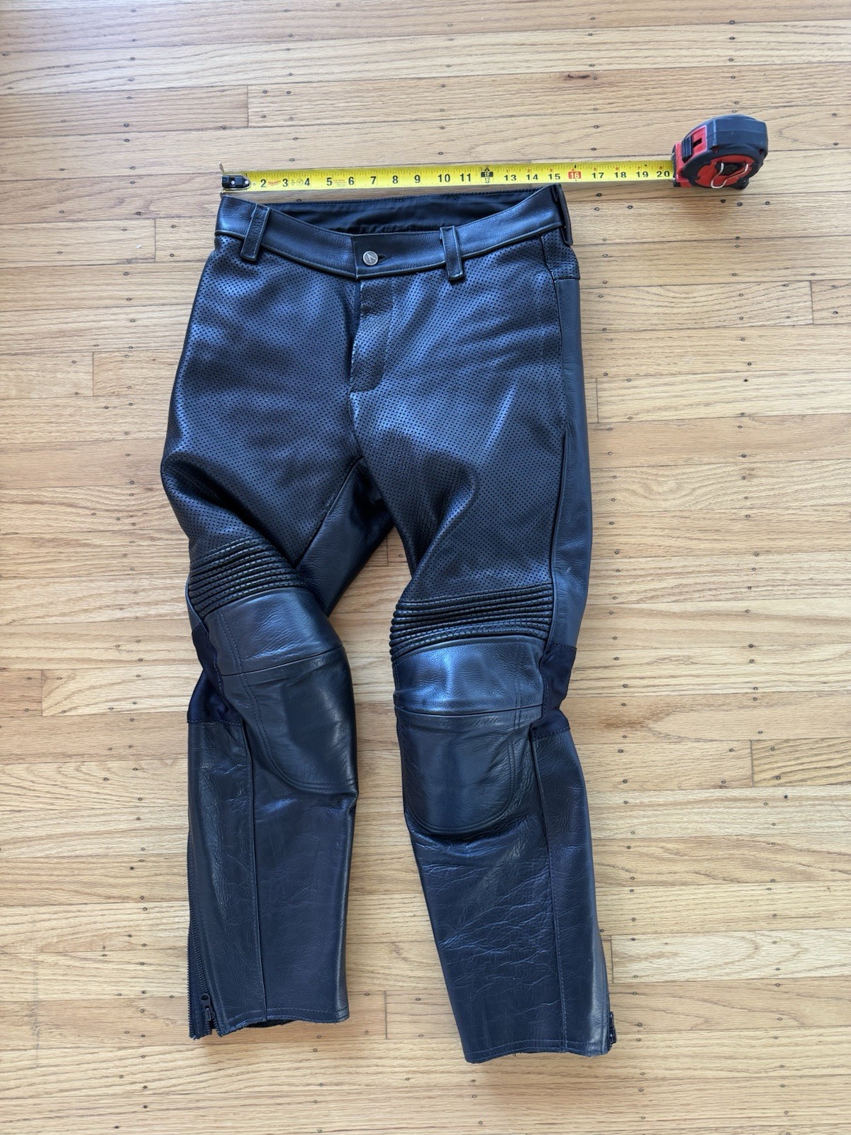 Vanson Leathers Motorcycle Pants Black Leather Made USA 32 Vintage EUC Vanson Leathers Motorcycle Pants Black Leather Made USA 32 Vintage EUC