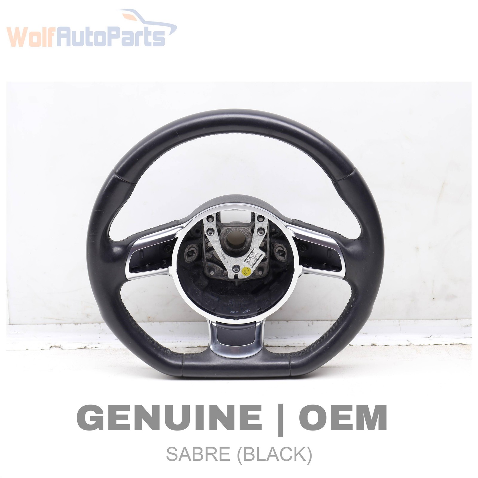 2009-2015 AUDI TTS QUATTRO - 3-Spoke Sport Steering Wheel (Flat Bottom)