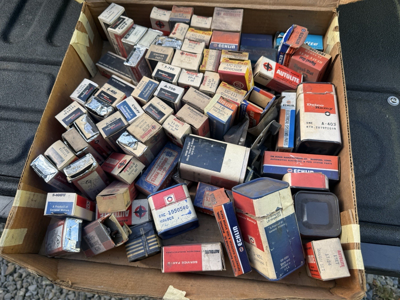 NOS DELCO REMY TUNE UP Parts Huge Lot