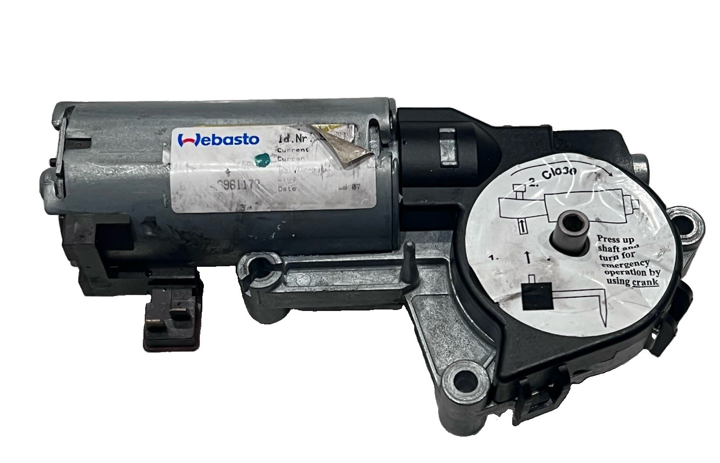 2005-2008 MINI COOPER CONVERTIBLE TOP SLIDING ROOF MOTOR 67.61-6933083 Tested