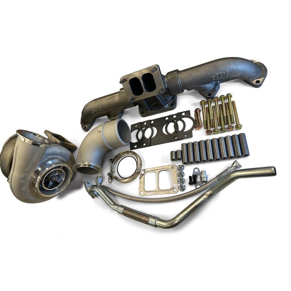 Cummins ISX T6 Exhaust Manifold Kit NEW GENUINE BorgWarner 171702 Turbocharger