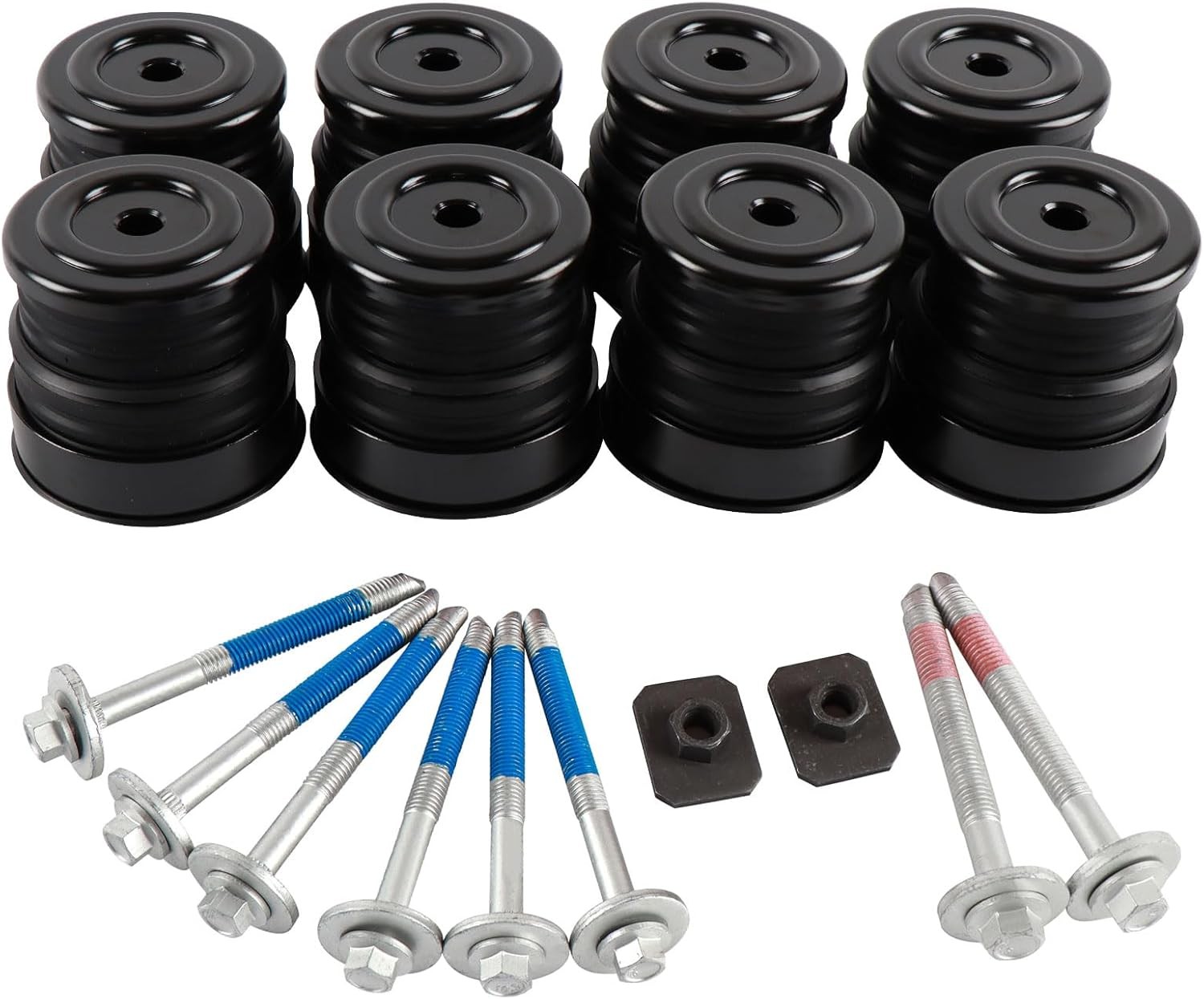 Silicone Body Mount Bushings Bolt Kit For Ford F250 F350 08-16 Crew Cab 2WD 4WD Silicone Body Mount Bushings Bolt Kit For Ford F250 F350 08-16 Crew Cab 2WD 4WD