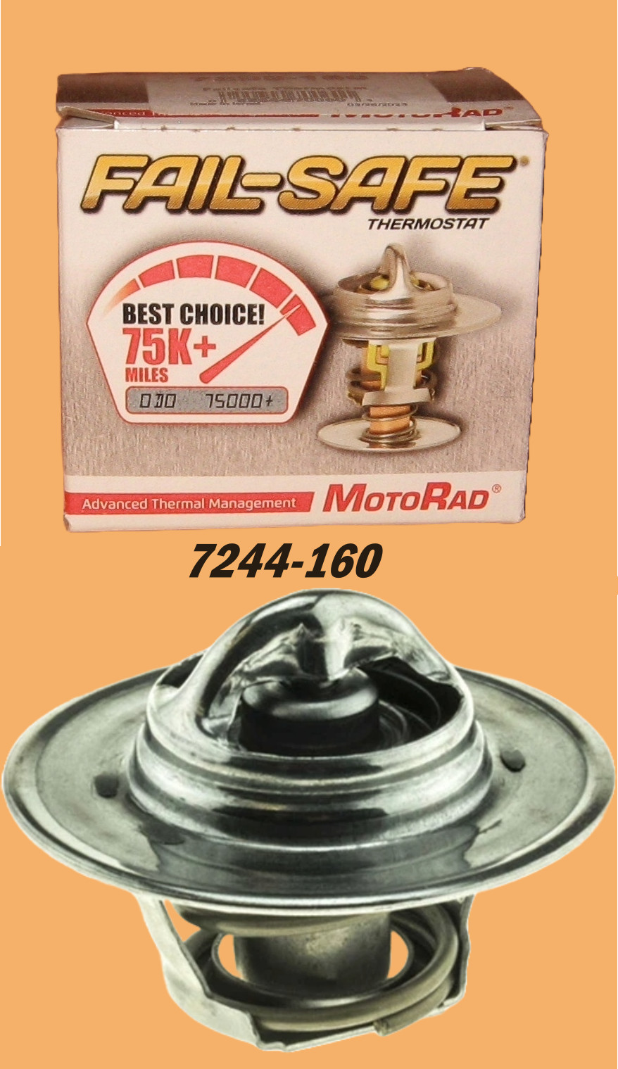 MotoRad 7244-160 Fail-Safe Thermostat