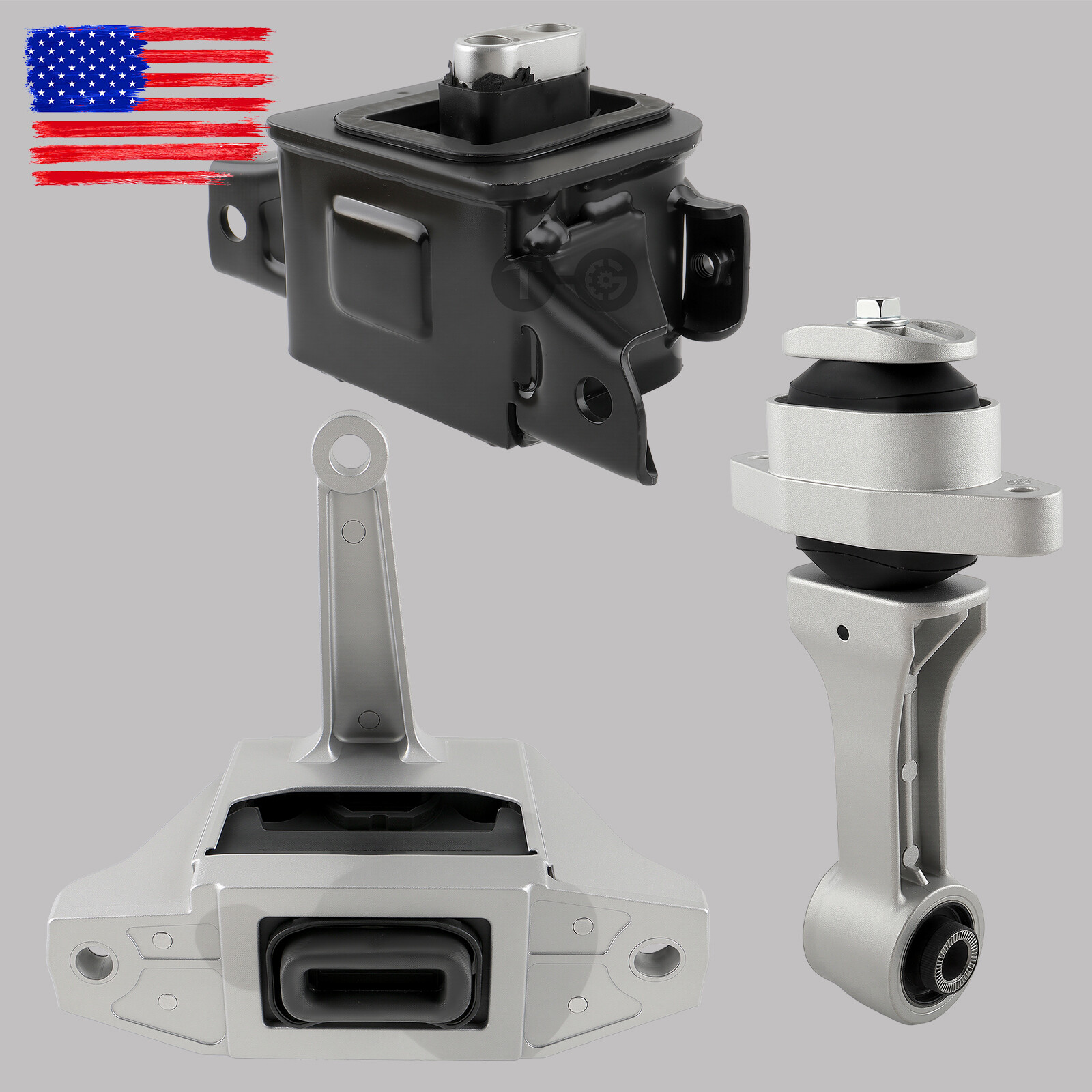 3x Engine Motor Mounts & Auto Trans Mount For Hyundai Elantra 2.0L 2021-2023