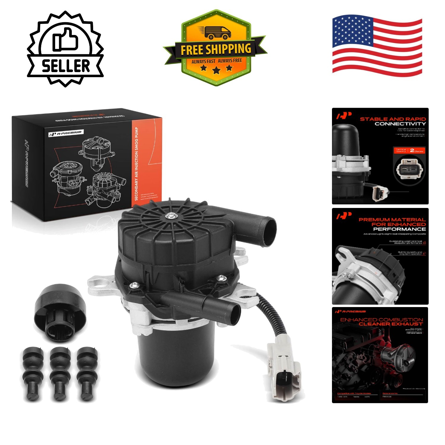 Reliable 2-Blade Air Pump Replacement for Tacoma - High Performance & Longevity