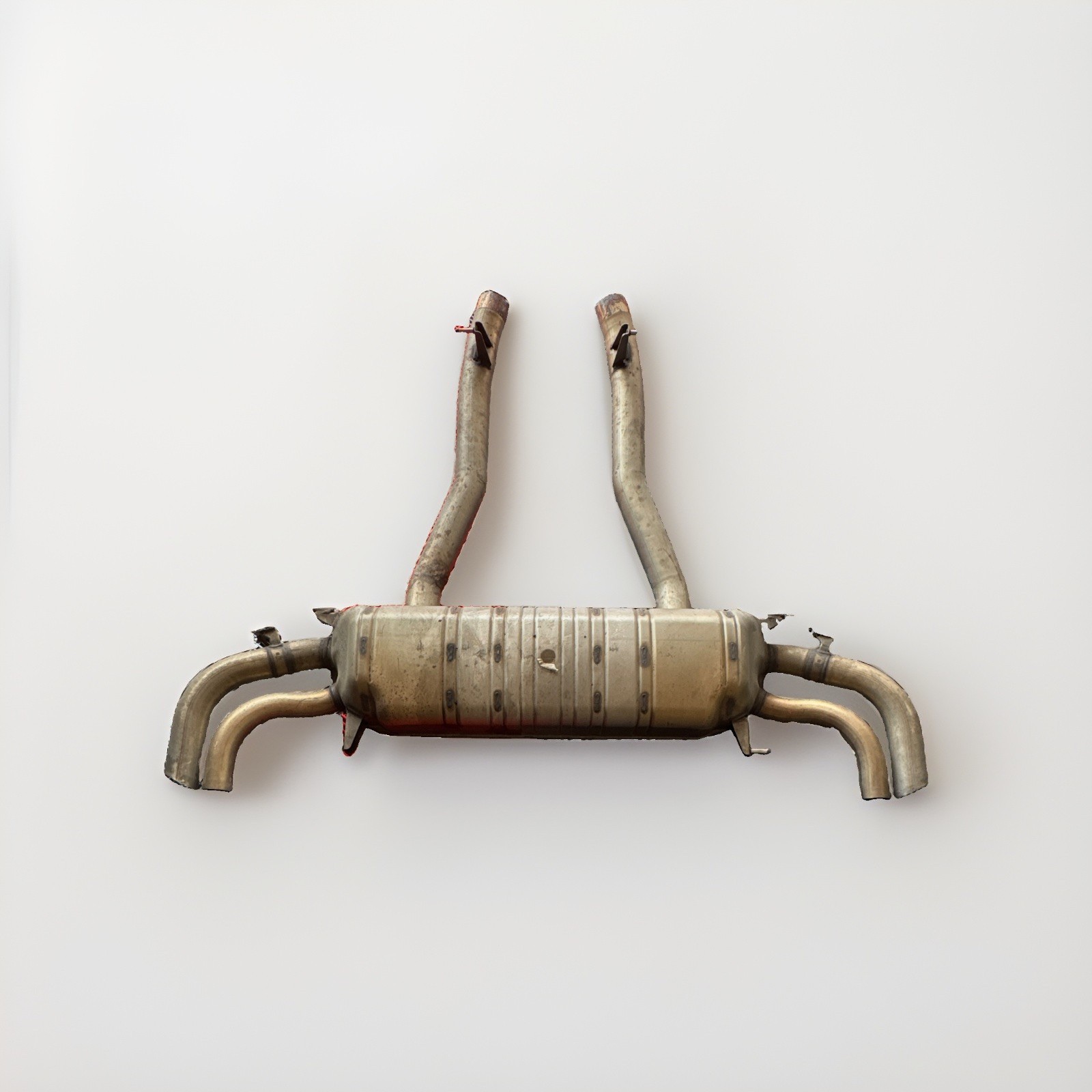 Rolls-Royce Cullinan RR31 Rear Exhaust Muffler Assembly 2018 - 2022 OEM Rolls-Royce Cullinan RR31 Rear Exhaust Muffler Assembly 2018 - 2022 OEM