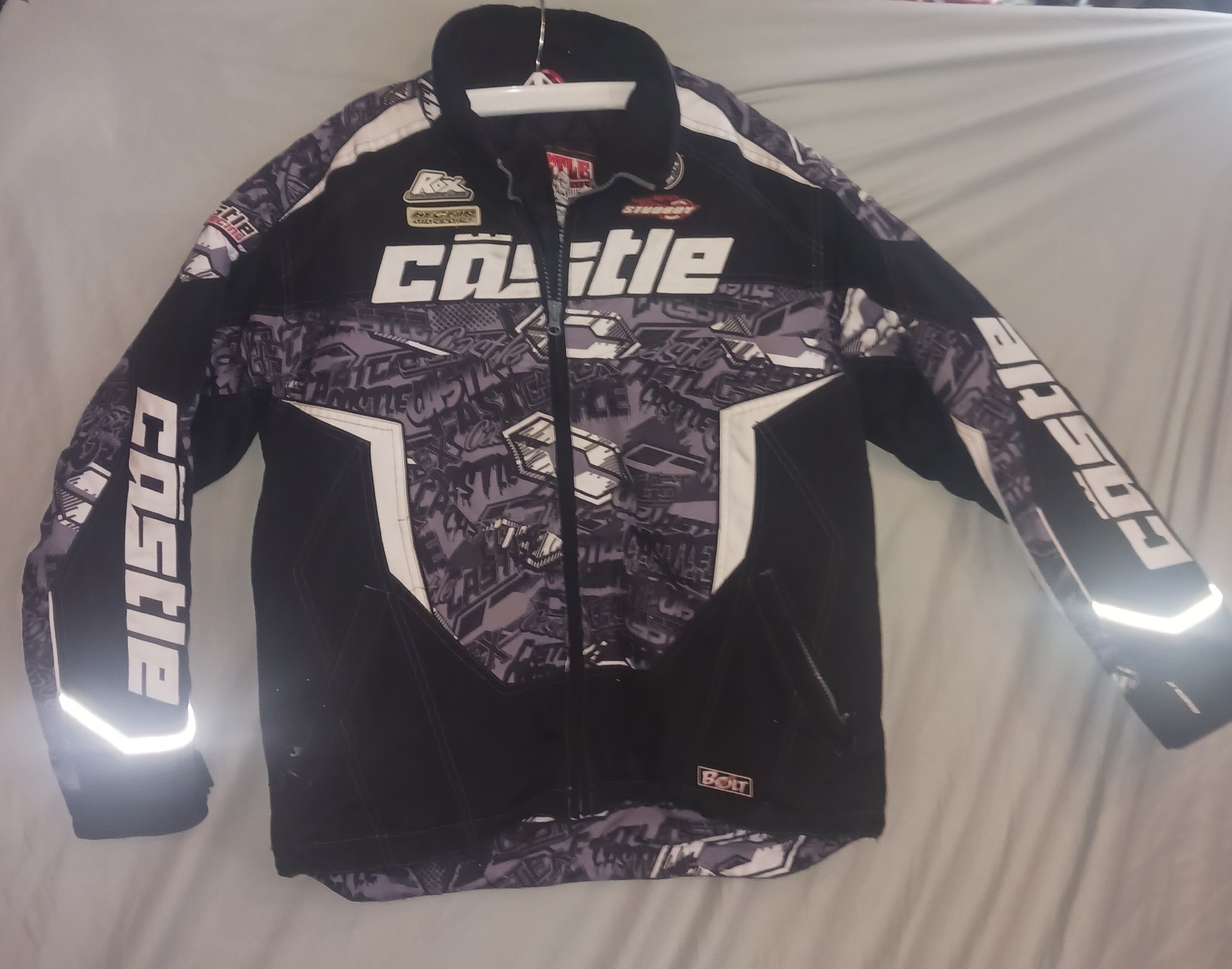 Castle X Racewear Racing Snowmobile Jacket Coat YOUTH XL