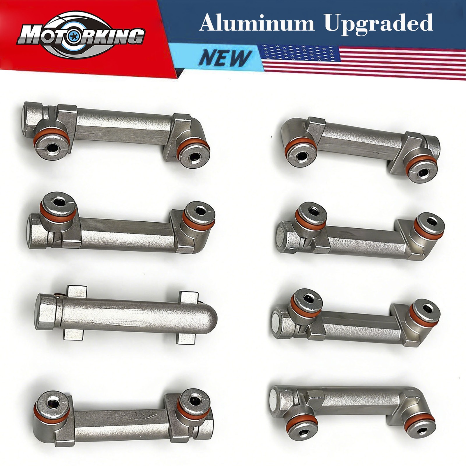 Aluminum Upgraded For Mercedes Camshaft Oiler Tube Line Connectors x8 1191800266