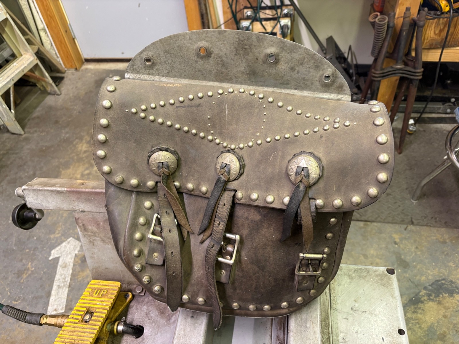 harley davidson panhead knucklehead flathead saddlebags