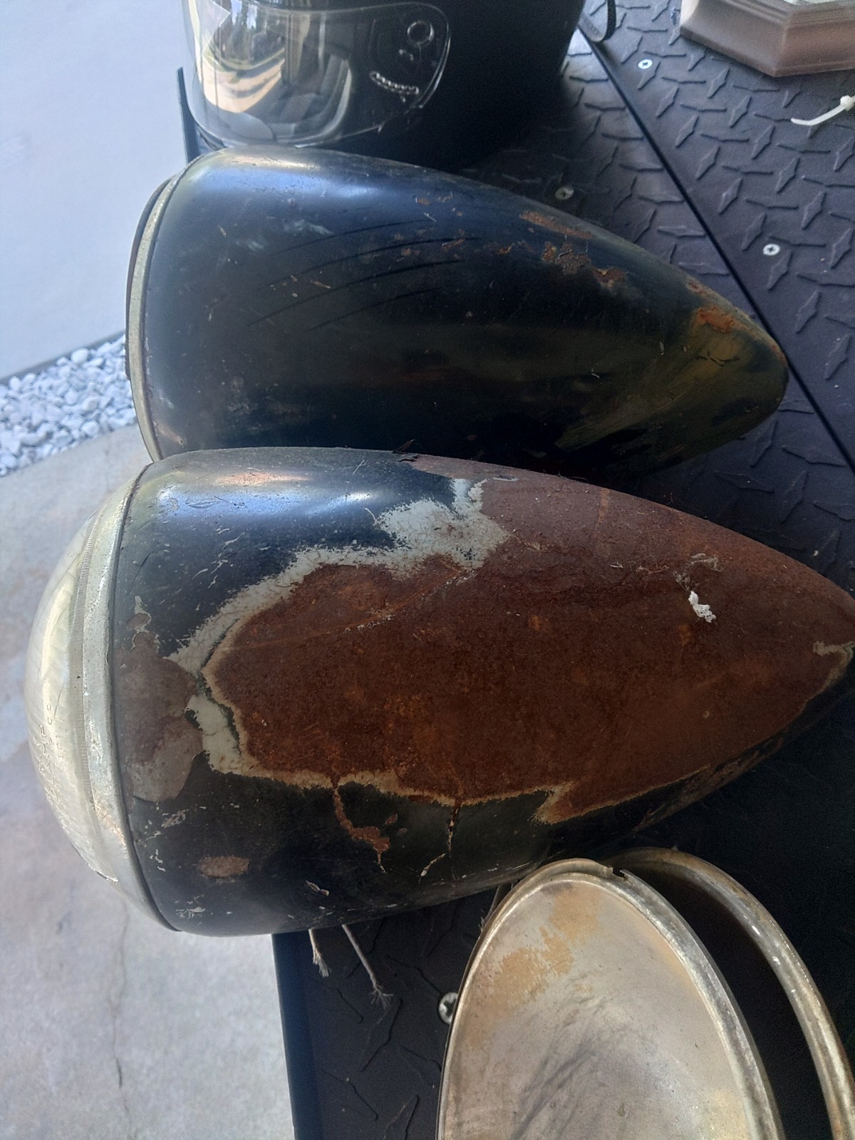1936 Chrysler AirFlow/AirStream Headlamps- Driver & Passenger Side(pair) 1936 Chrysler AirFlow/AirStream Headlamps- Driver & Passenger Side(pair)
