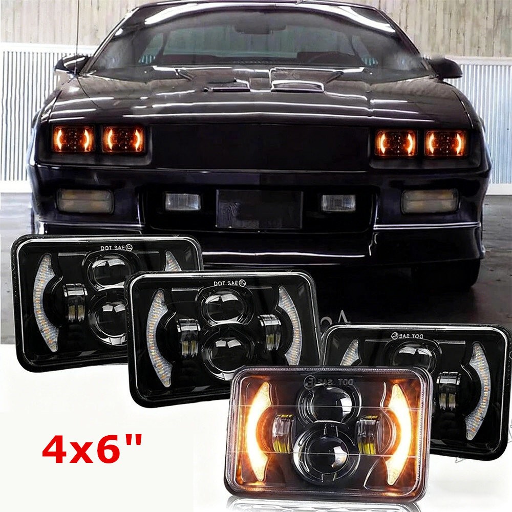 4PCS for 1982-1992 Chevrolet Camaro Z28 4x6