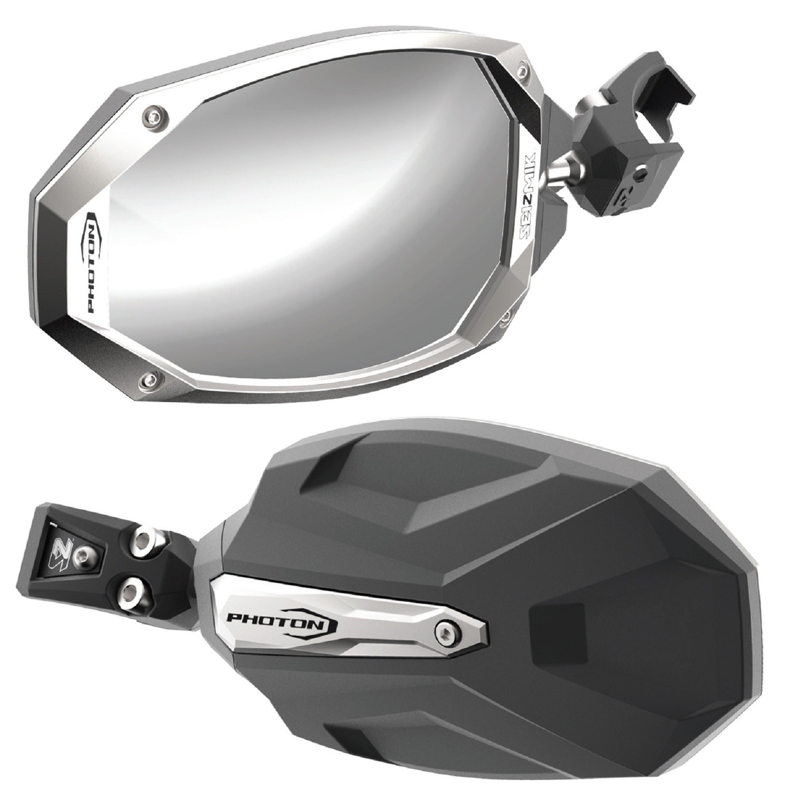 Seizmik | Profit Profiled Pair | Photon Side View Mirror w/ Aluminum Body 