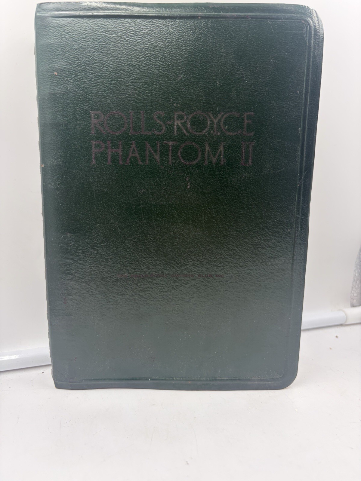1962 Rolls Royce Handbook For Phantom II 40-50 H.P. Part One. Water Damage 1962 Rolls Royce Handbook For Phantom II 40-50 H.P. Part One. Water Damage