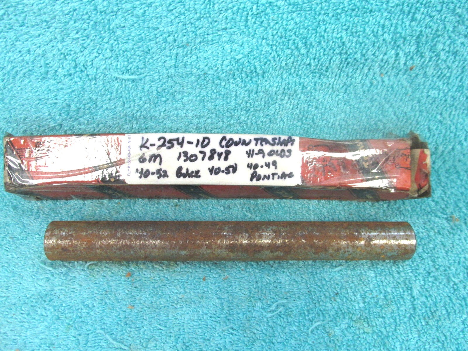 1940-52 BUICK 40 - 50 SERIES  TRANSMISSION COUNTERSHAFT  NORS  817