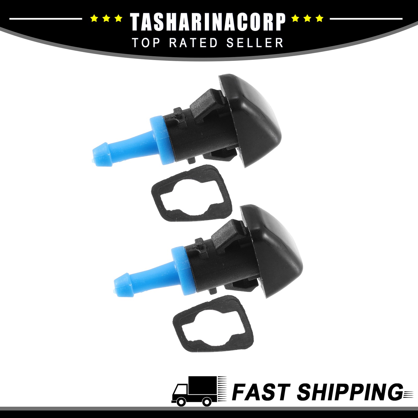 2 set Front Windshield Washer Nozzle Wiper Spray Jet for Jeep Patriot 2009-2017 2 set Front Windshield Washer Nozzle Wiper Spray Jet for Jeep Patriot 2009-2017