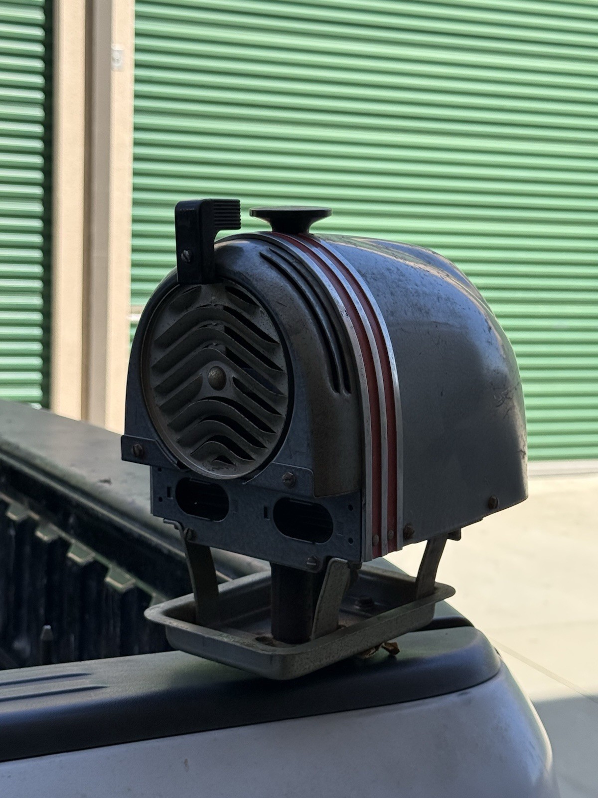 Original 1930's SouthWind Heater Stewart Warner Streamline Art Deco Fan Checked Original 1930's SouthWind Heater Stewart Warner Streamline Art Deco Fan Checked