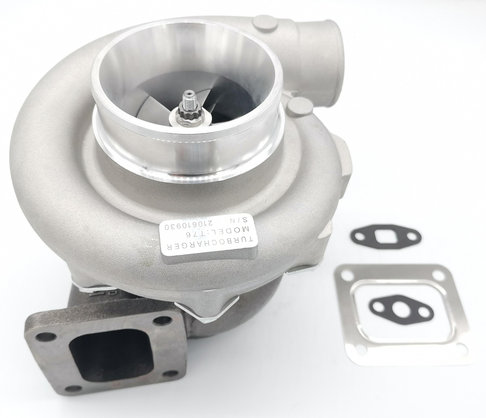 T76 T4 turbine .96 A/R compressor .80 A/R water & oil 600+HP Turbo TurboCharger