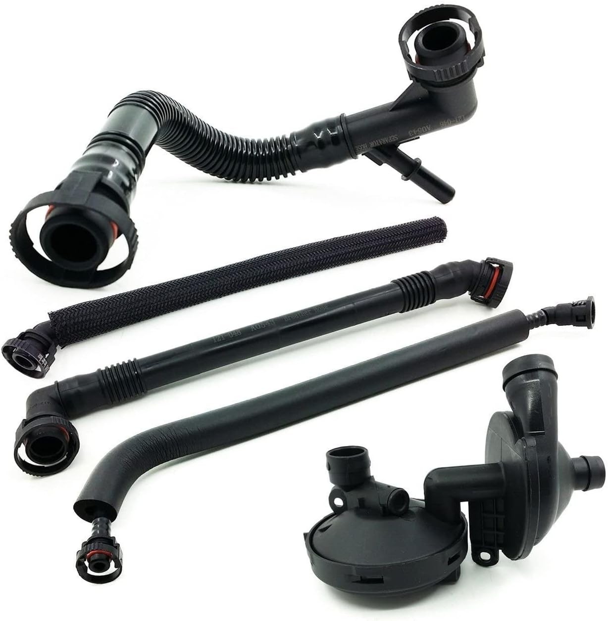 Crankcase Ventilation Valve Oil Separator Hose Compatible with 13.5 inches Crankcase Ventilation Valve Oil Separator Hose Compatible with 13.5 inches