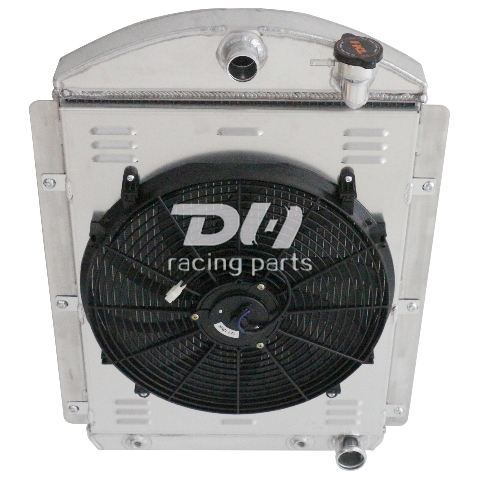Alum 3 Row Alu Radiator+Shroud+16\