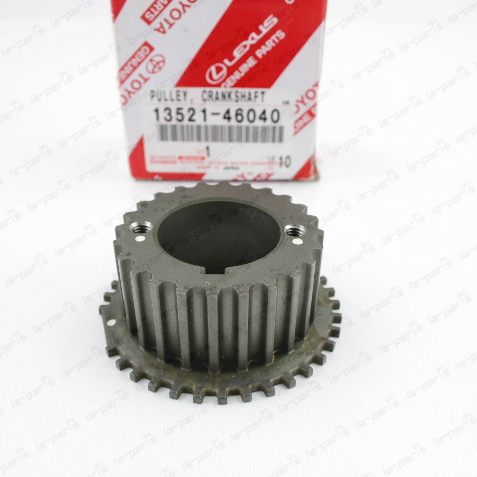 NEW GENUINE TOYOTA SUPRA GS300 IS300 SC300 CRANKSHAFT TIMING PULLEY 13521-46040 NEW GENUINE TOYOTA SUPRA GS300 IS300 SC300 CRANKSHAFT TIMING PULLEY 13521-46040