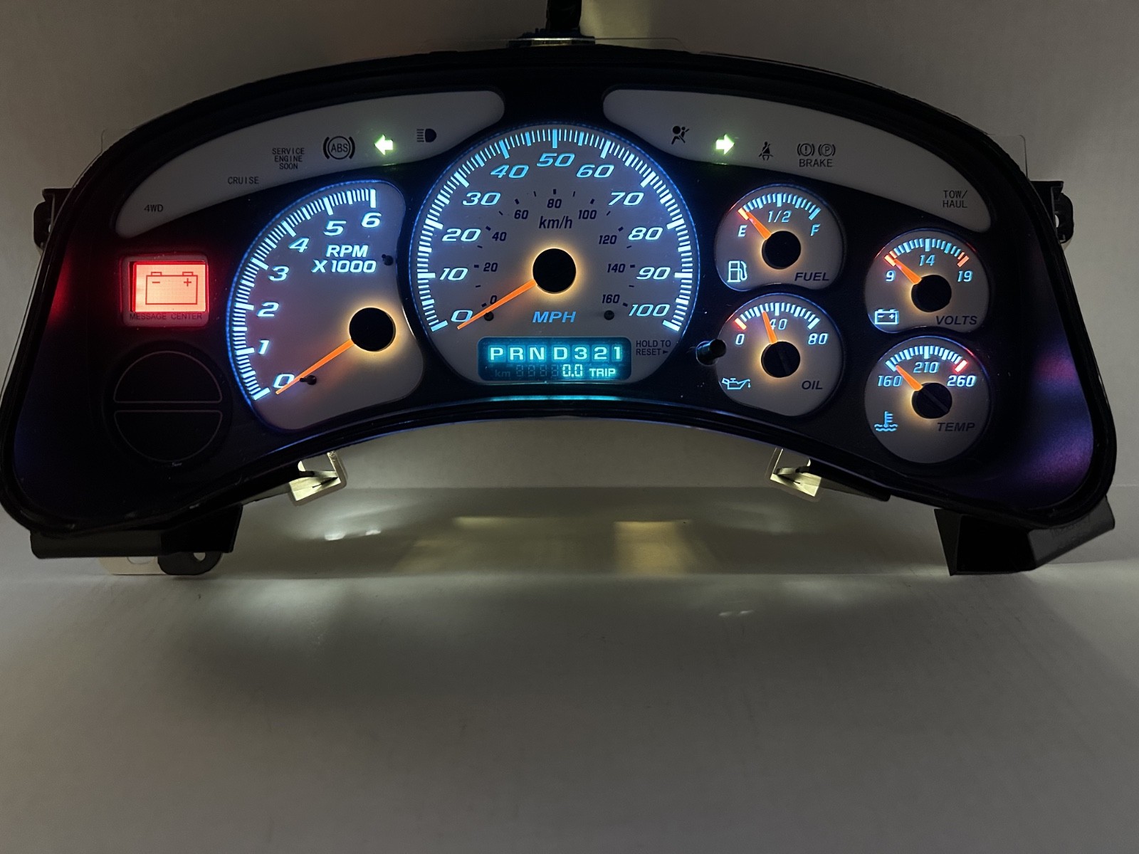 99-02 Silverado Sierra Tahoe Speedometer Instrument Gauge Cluster REMAN