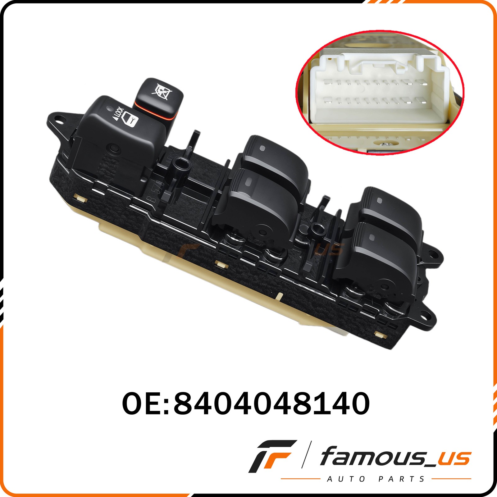 Front Left Power Window Control Switch For Lexus RX330 RX350 GX470 RX400H