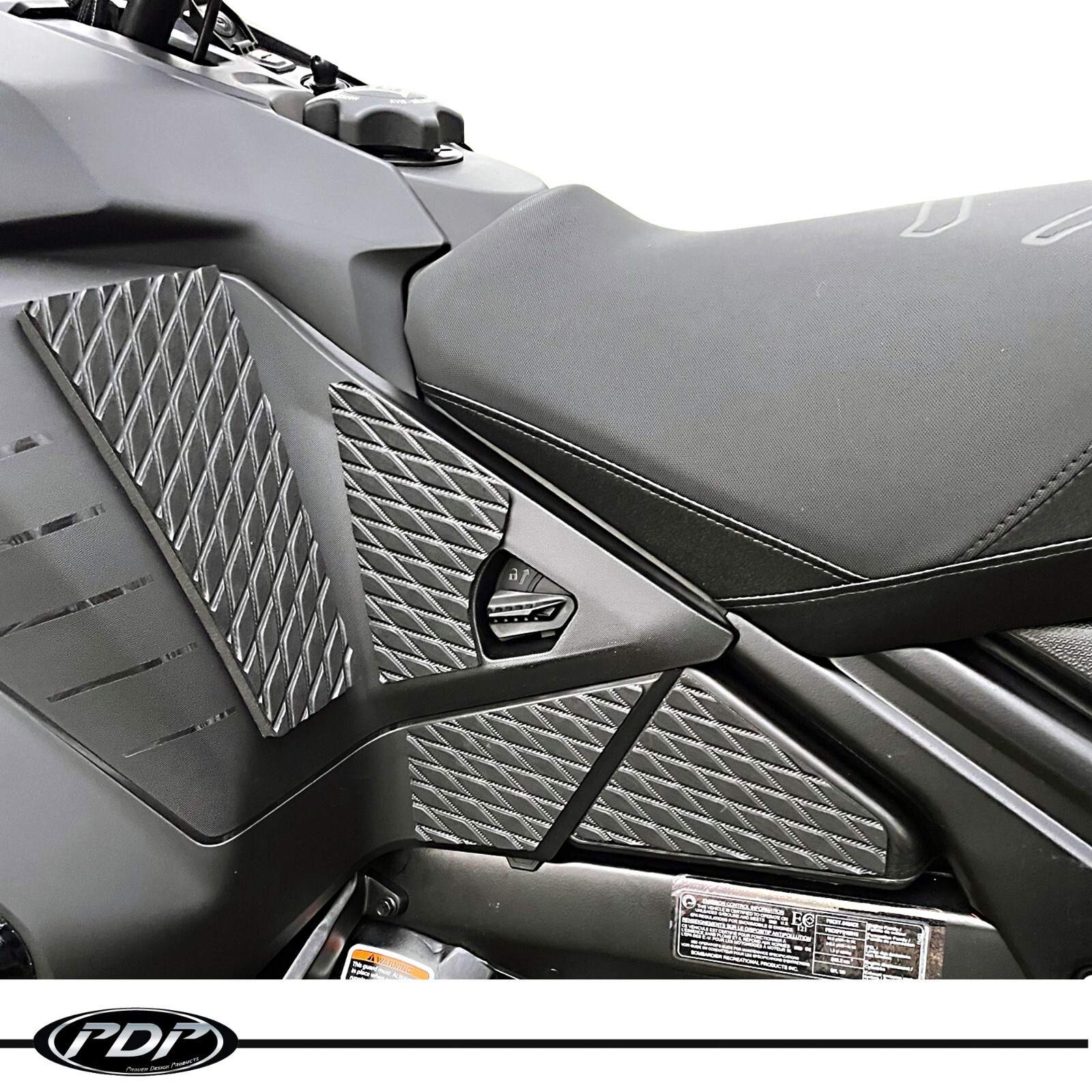 2023+ Ski-Doo 850 MXZ DIAMOND GRIP KNEEPAD KIT BLACK 2023+ Ski-Doo 850 MXZ DIAMOND GRIP KNEEPAD KIT BLACK