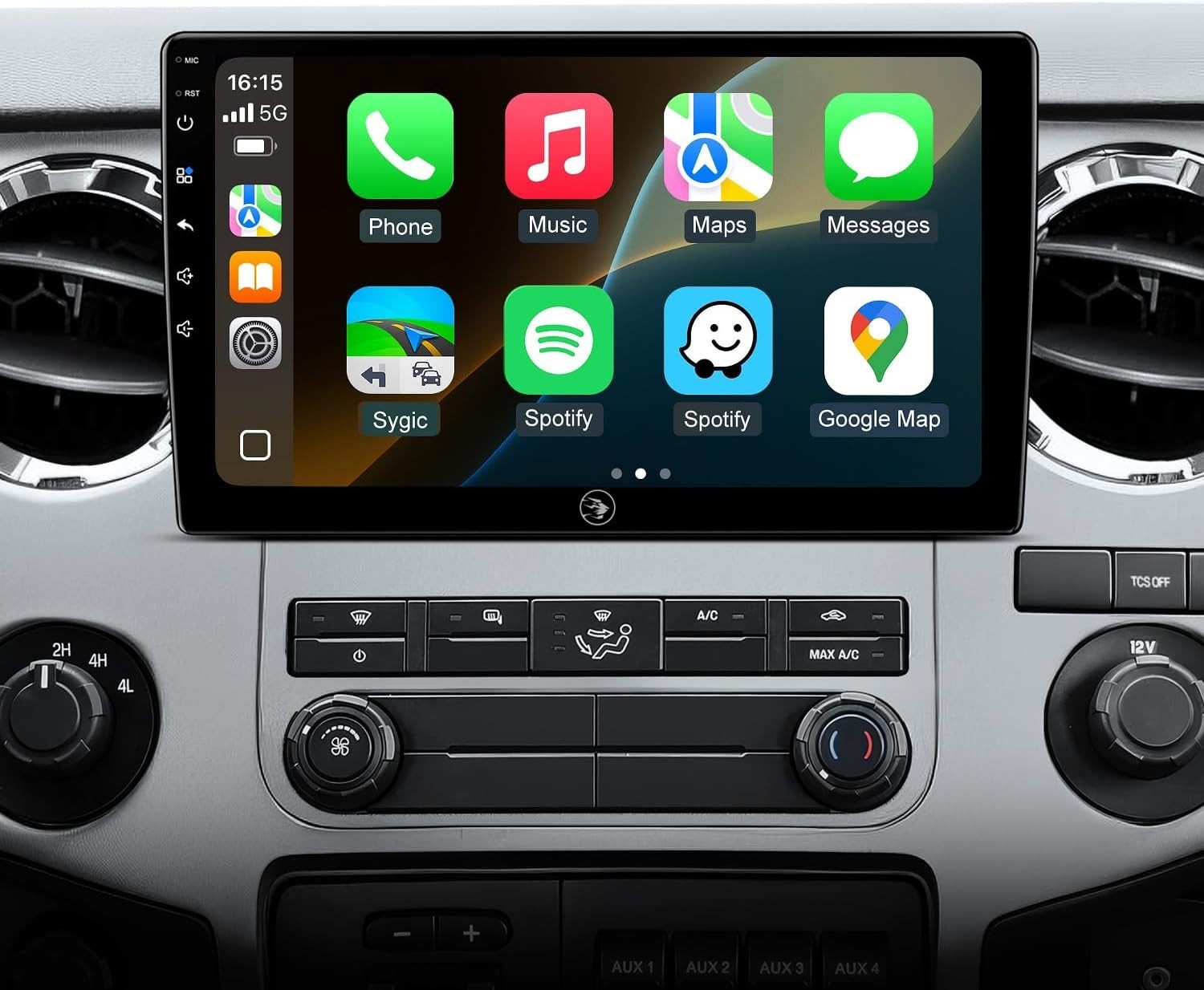2004-2016 FORD F & E SERIES BLUETOOTH AUX USB CAR RADIO STEREO PACKAGE