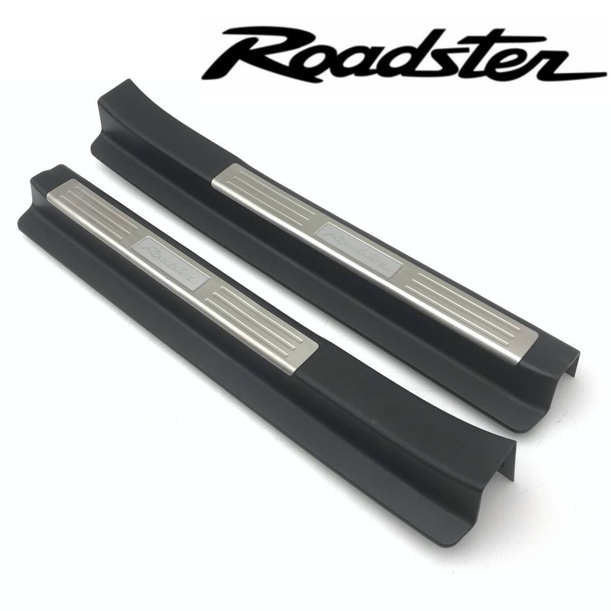 JDM Mazda Roadster NCEC OEM Stainless Scuff Plates Pair Used
