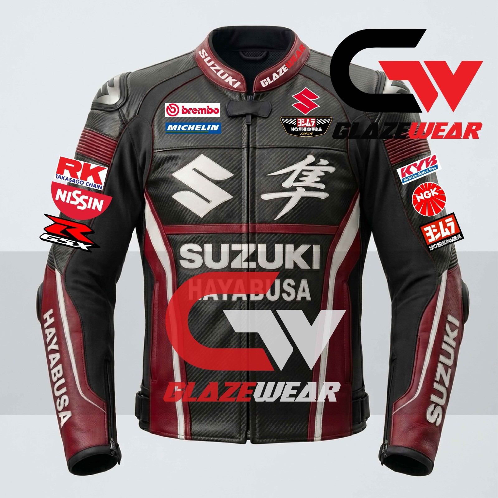 Suzuki Hayabusa Riding Motorcycle Jacket