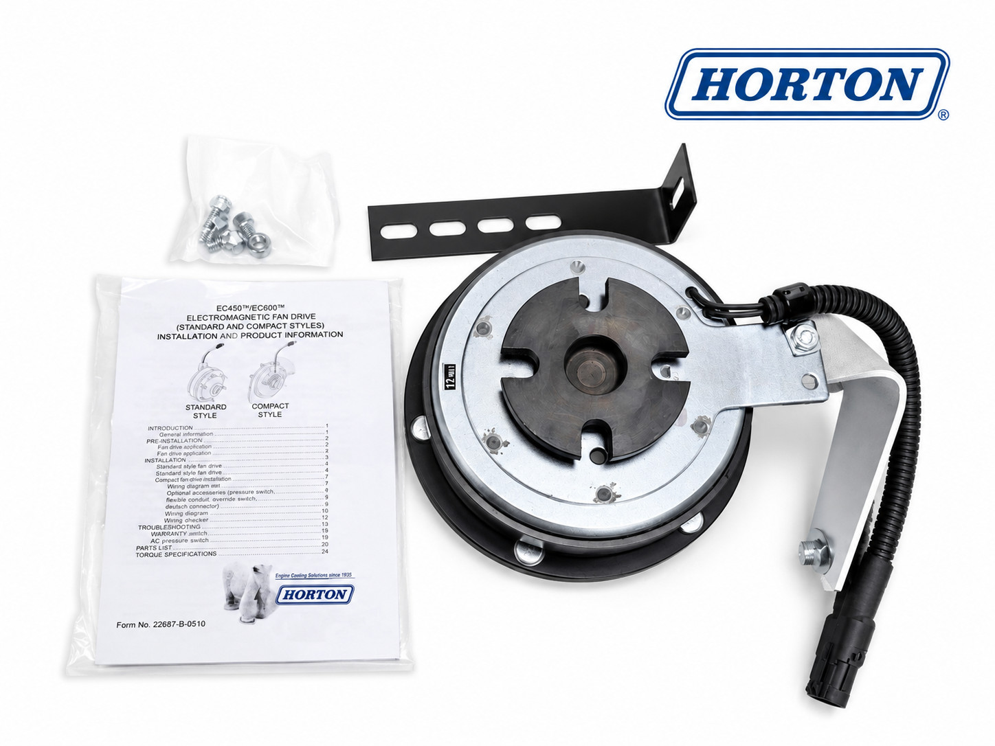 Genuine Horton 986147 EC450 Fan Clutch 12V