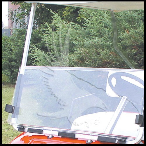 Yamaha G22 Clear Windshield 2003-'06 Folding Style *NEW IN BOX* Golf Cart Part Yamaha G22 Clear Windshield 2003-'06 Folding Style *NEW IN BOX* Golf Cart Part