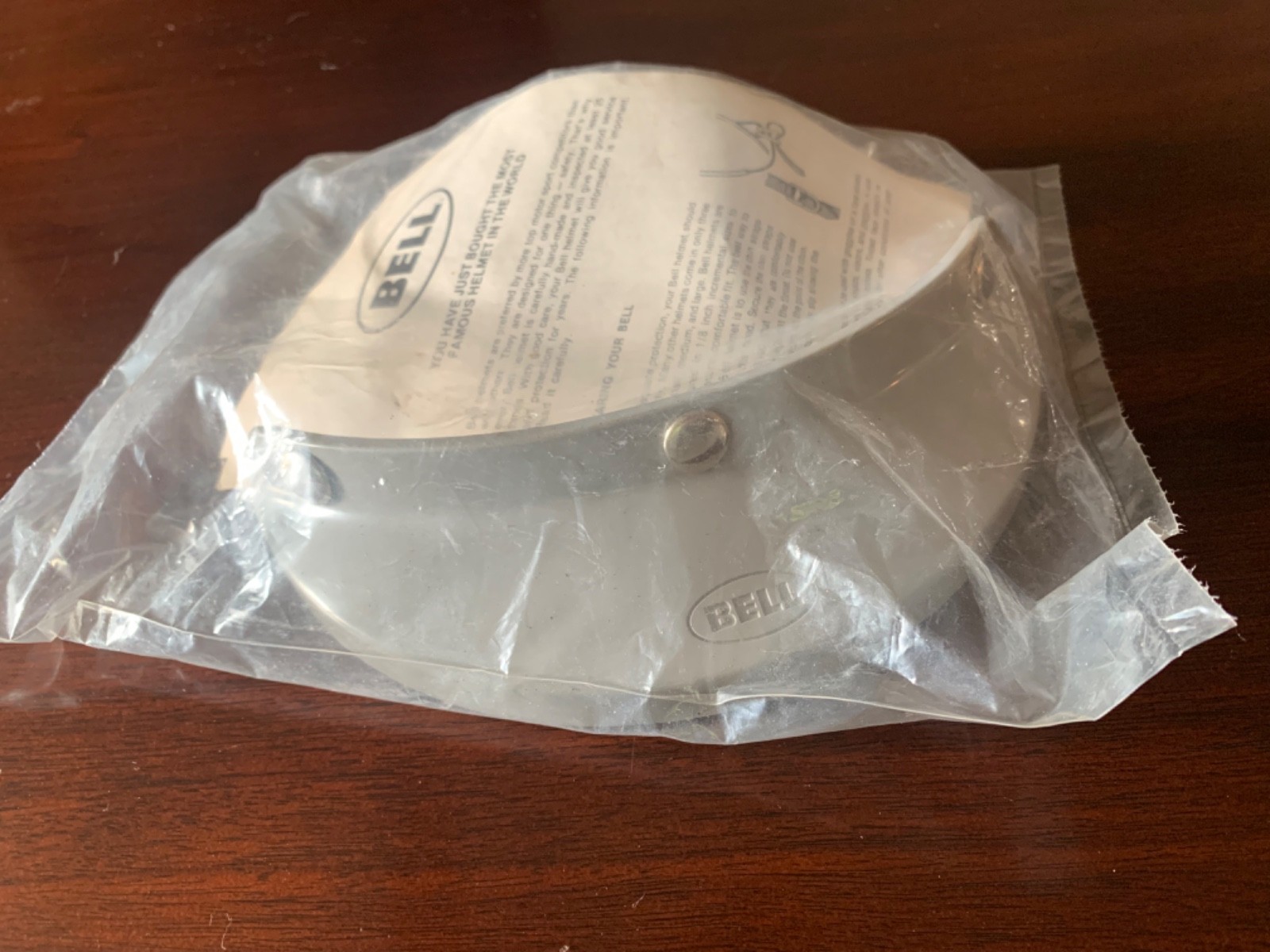Vintage NOS Bell Visor Motorcycle Helmet Vintage NOS Bell Visor Motorcycle Helmet