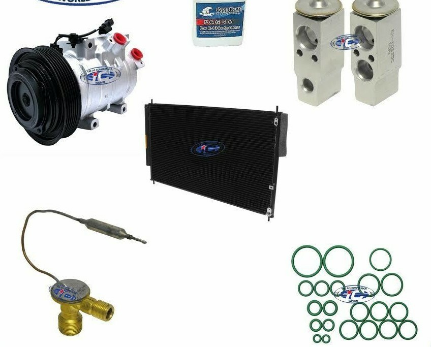 A/C Compressor & Condenser Kit Fits Honda Odyssey 2008-2010 OEM 10SR17C 157334 